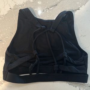 Aerie Chill.Play.Move. High Neck Open Back Design Sports Bra